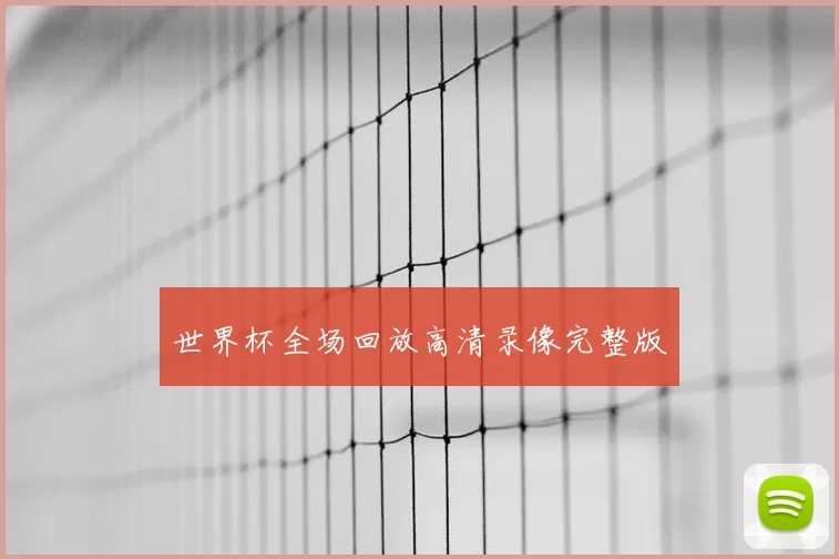世界杯全场回放高清录像完整版