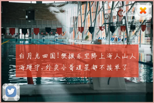 白月光回国!樊振东空降上海人山人海蹲守,外卖小哥追星都不接单了