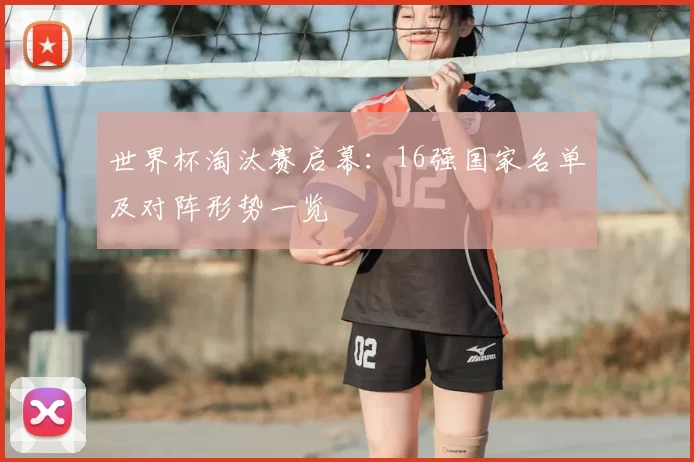 世界杯淘汰赛启幕:16强国家名单及对阵形势一览